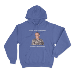 If Shimmi Can Make It Unisex Hoodie Blue