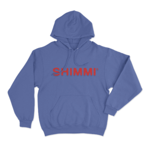 Shimmi Logo Unisex Hoodie Blue