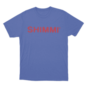 Shimmi Logo Unisex T Shirt Blue