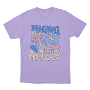 Shimmi x Alure Unisex T Shirt Purple