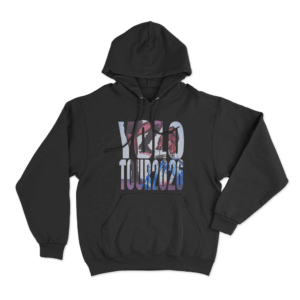 Yolo Tour 2026 Unisex Hoodie Black