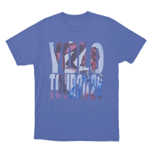 Yolo Tour 2026 Unisex T Shirt Blue